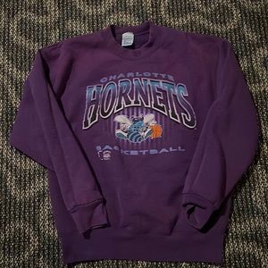 Charlotte Hornets Salem sportswear crewnevk